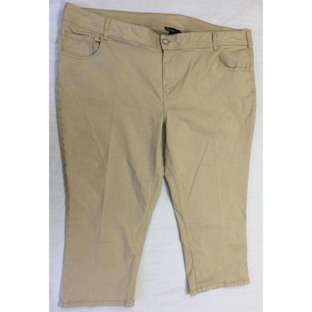LANE BRYANT WOMENS CAPRIS PANTS SIZE 28
